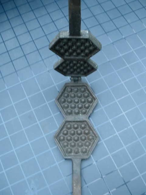 altes Zangenwaffeleisen Route